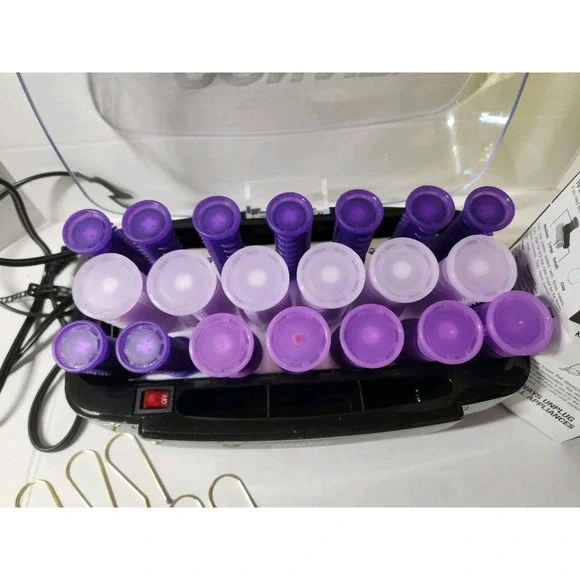 Conair Multi Sized Rollers Curls And Waves With Box‎ Preowned- Used Once - Picture 7 of 10